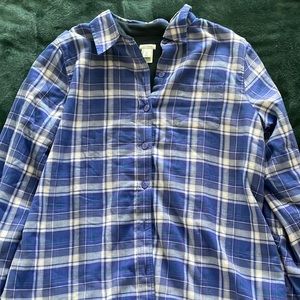 LL Bean flannel